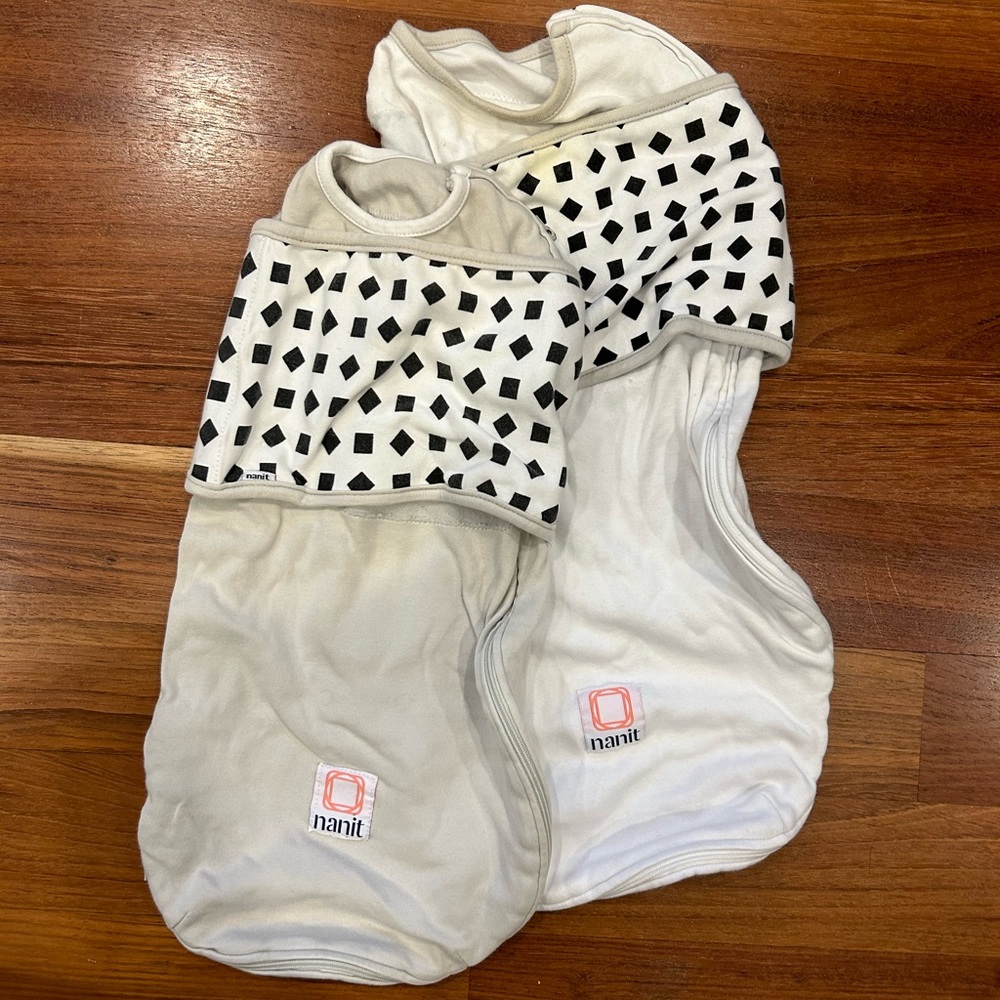 Nanit Sleepsack 0-3 AND 3-6 month Set of 2